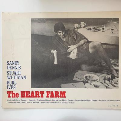 The Heart Farm original 1970 vintage lobby card
