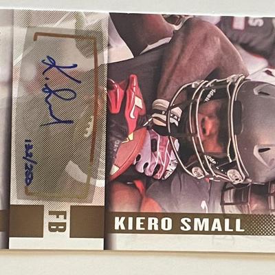 Kiero Small signed autograph card