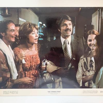 The Turning Point original 1977 vintage lobby card