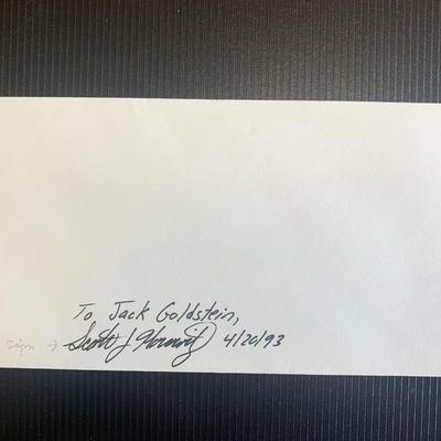 Space Shuttle Scott Doc Horowitz signed first day cover