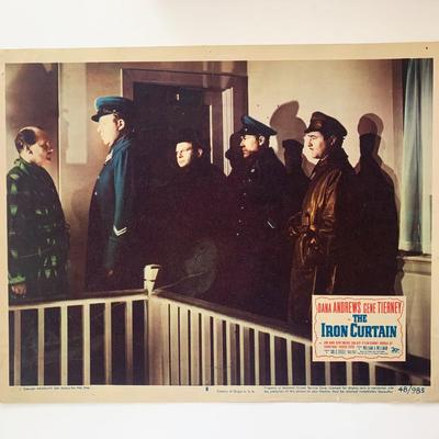 The Iron Curtain original 1948 vintage lobby card