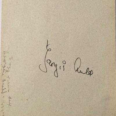Georgie Auld Signature Cut