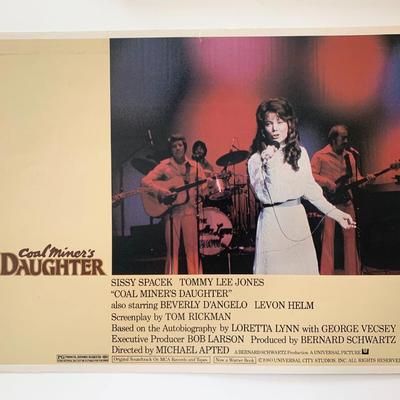 Coal Miner's Daughter original 1980 vintage lobby card