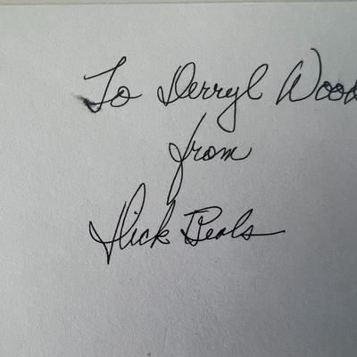 Dick Beals original signature