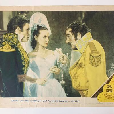 The Kissing Bandit original 1948 vintage lobby card