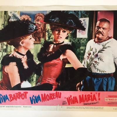 Viva Maria! original 1966 vintage lobby card