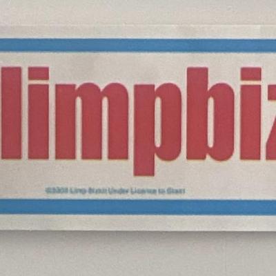 Limp Bizkit logo sticker
