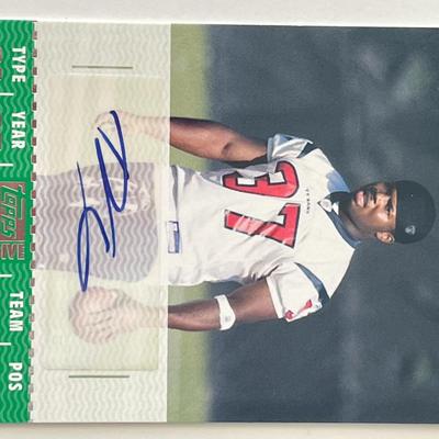 Darius Walker signed 2007 Topps TX Exclusive trading card