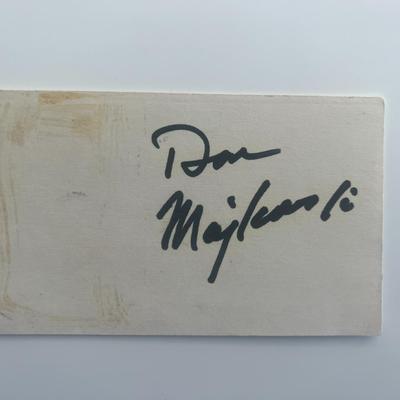 Don Majkowski original signature