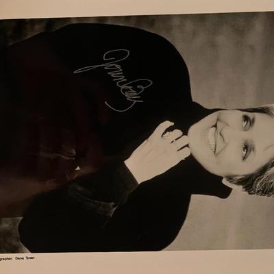 Joan Baez facsimile signed photo. 8x10 inches