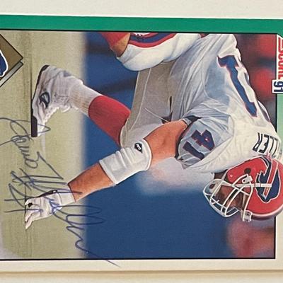 Buffalo Bulls Jamie Mueller signed 1991 Score trading card