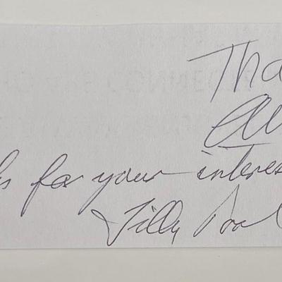 original signature