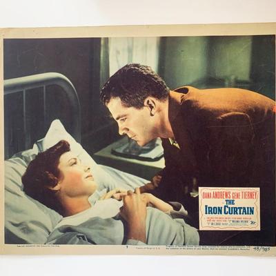 The Iron Curtain original 1948 vintage lobby card