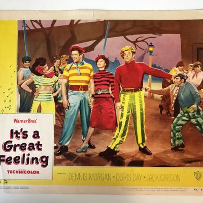 It's a Great Feeling original 1949 vintage lobby card