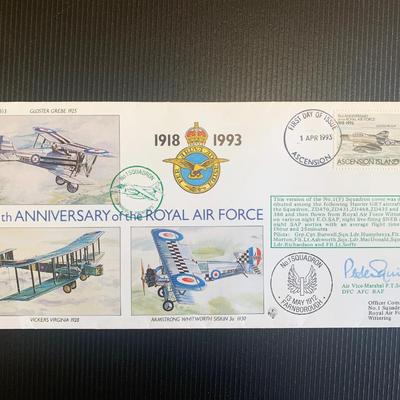 Peter Ted Squire signed first day cover