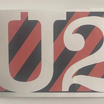 U2 logo sticker
