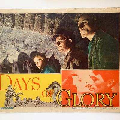 Days of Glory original 1944 vintage lobby card