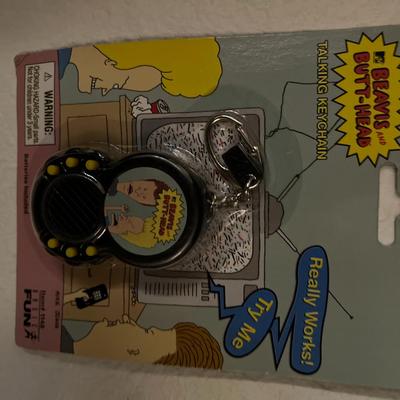 Beavis and Butt-Head Talking Key Chain