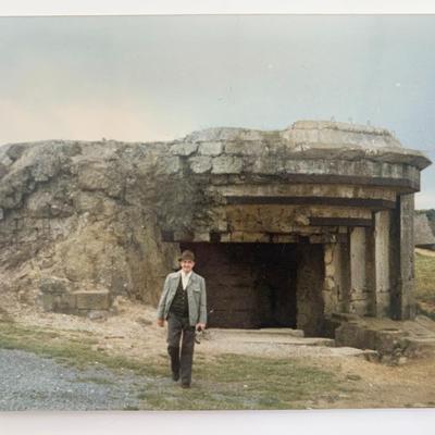 WWII Peter Lutzen Pillbox Signed Photo