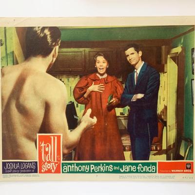 Tall Story original 1960 vintage lobby card