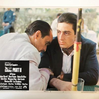 The Godfather Part II original 1974 vintage lobby card