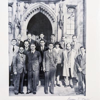 Warren E Nyer signed photo