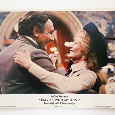 Travels with My Aunt original 1972 vintage lobby card