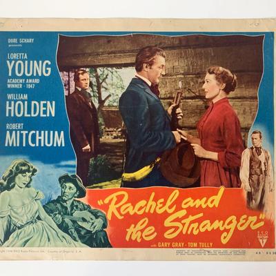 Rachel and the Stranger original 1948 vintage lobby card