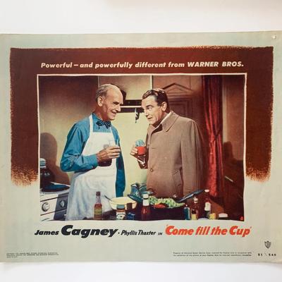 Come Fill the Cup 
original 1951 vintage lobby card