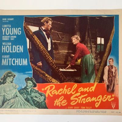 Rachel and the Stranger original 1948 vintage lobby card