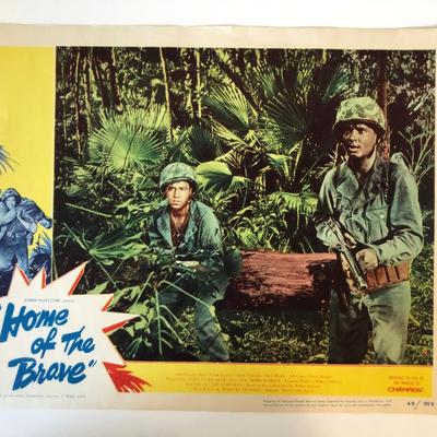 Home of the Brave original 1949 vintage lobby card