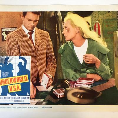 Underworld U.S.A. original 1960 vintage lobby card