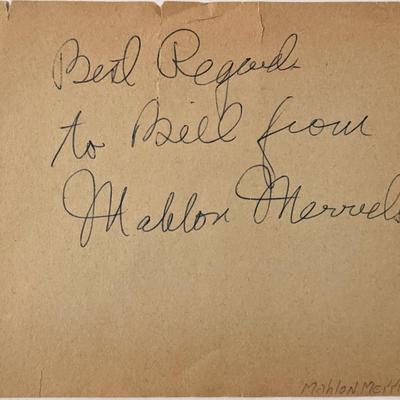 Mahlon Merrick Signature Cut
