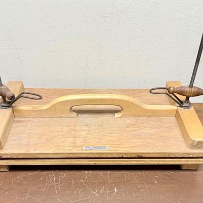 Vintage Wooden Biologic Botany Herbarium Plant Field Press by Powell Laboratories