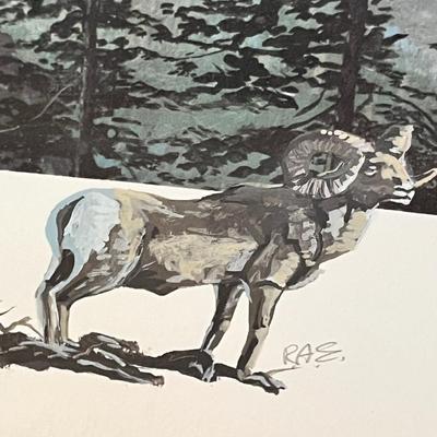 Lot 145 Mountain Scene Prints
