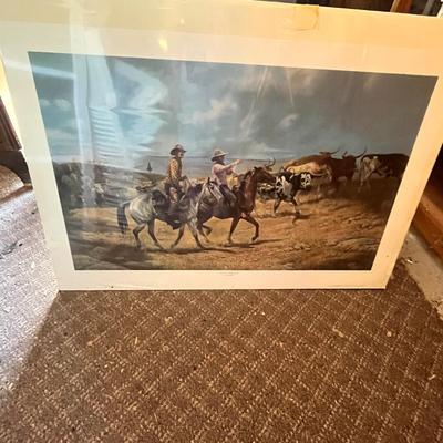 Lot 147 Western print