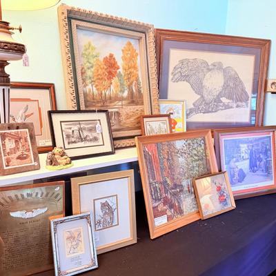 Lot 12: Art, home decor & More
