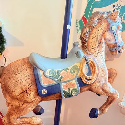 Lot 19: Carousel Horse & More (left side of room)