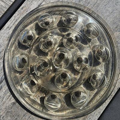 Sale Photo Thumbnail #54: Vintage Glass Flower Frog