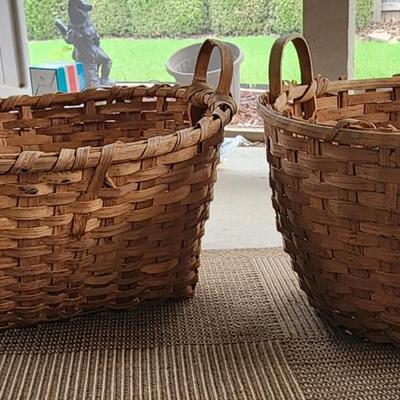 Sale Photo Thumbnail #380: 2 large baskets