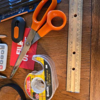 Large Office Supply Lot – Pens, Pencils, Calculator, Phone & More!
