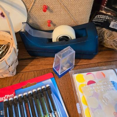 Large Office Supply Lot – Pens, Pencils, Calculator, Phone & More!