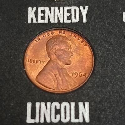 "Strange But True" Lincoln & Kennedy Assassination Coin Set – Historical Coin Display