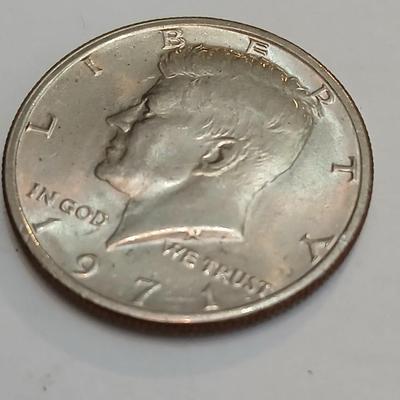 4 Kennedy Half Dollars – 1972 & 1974 – Circulated