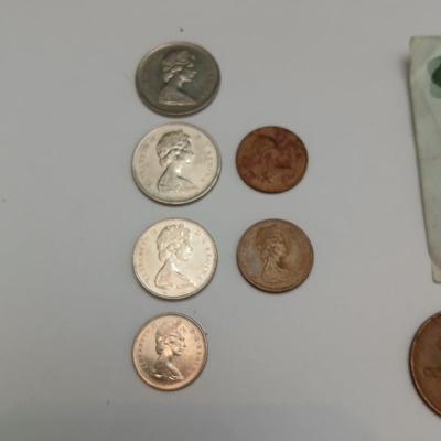 World Coin & Currency Assortment – Sweden, Europe, Canada