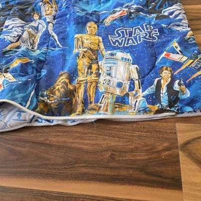 Vintage Star Wars Lot – Empire Strikes Back LP & Sleeping Bag