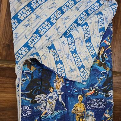 Vintage Star Wars Lot – Empire Strikes Back LP & Sleeping Bag