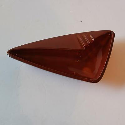 Mid-Century Modern Ceramic Ashtrays – Retro Abstract Pair