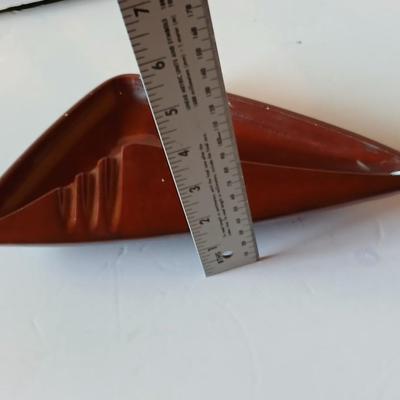 Mid-Century Modern Ceramic Ashtrays – Retro Abstract Pair