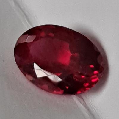 IGI CERTIFIED LAB GROWN RUBY 8.23 CTS